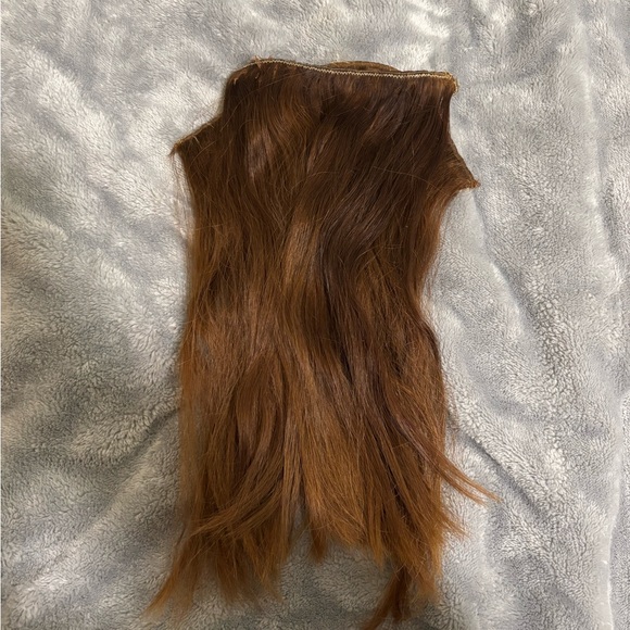 Women's KOVI Auburn Brown 100% Human Hair Weft Extensions - 12" - Picture 2 of 7